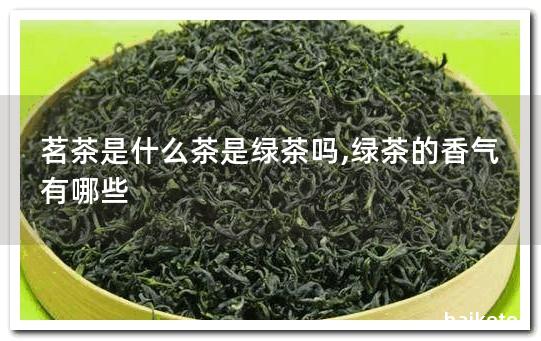 茗茶是什么茶是高德娱乐绿茶吗绿茶的香气有哪些(图2)