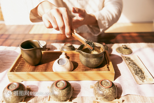 万高德娱乐里茶道“祁门红”！